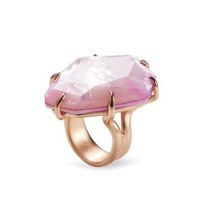 NWT Kendra Scott Megan Rose Gold Cocktail Ring
